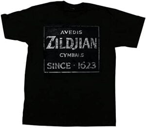 Zildjian Black Vintage Shirt